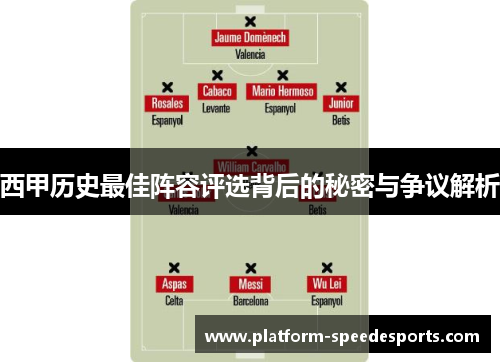 西甲历史最佳阵容评选背后的秘密与争议解析 西甲历史最佳阵容评选背后的秘密与争议解析